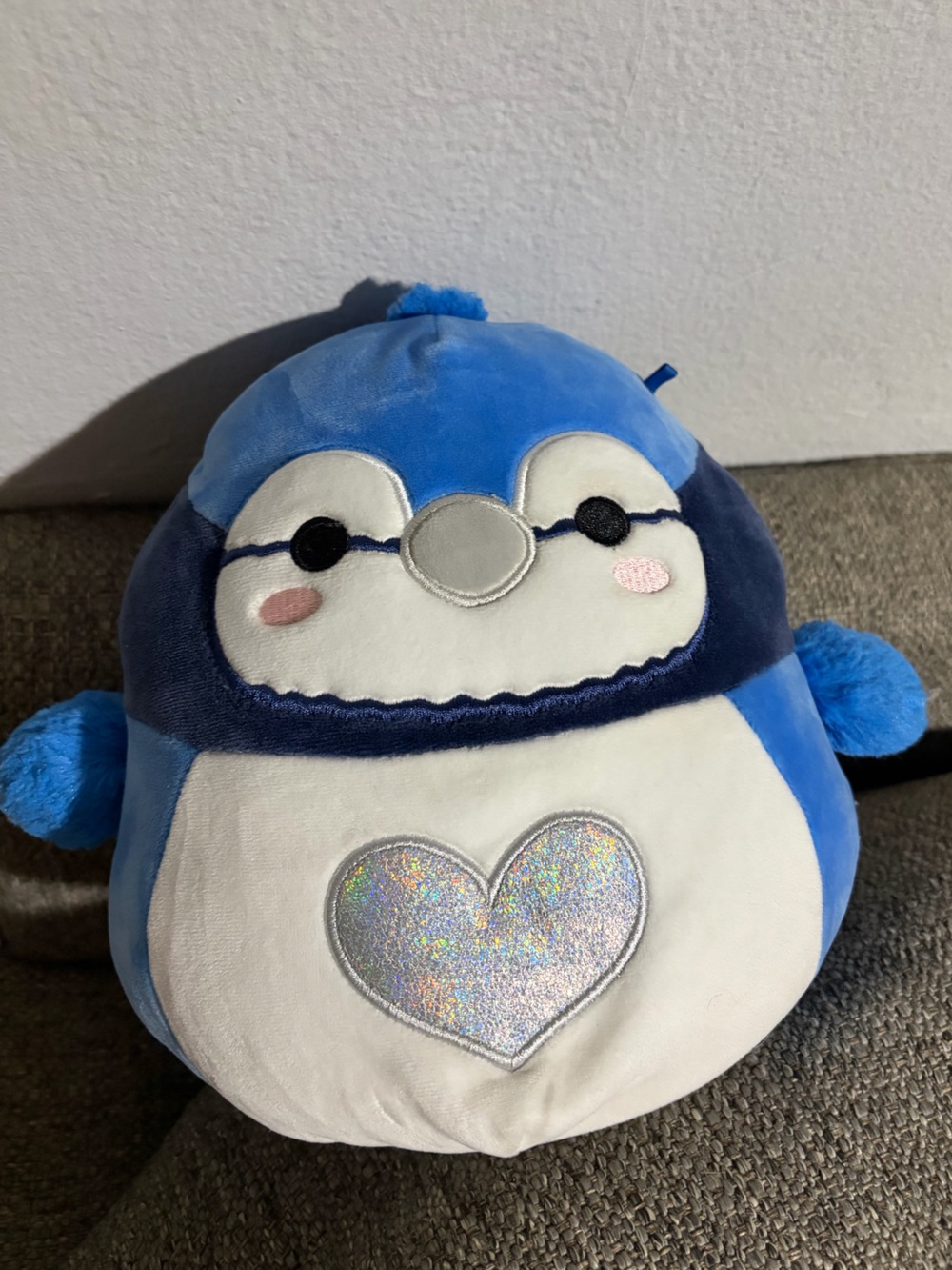 Babs Squishmallow Blue Plush Penguin Stuffed Toy Soft Category Plush